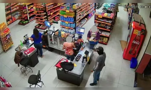 Ladrão invade mercado e rouba mulheres em  Marilândia do Sul