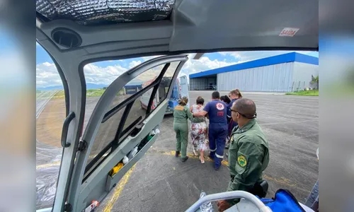 Gestante com 36 semanas é resgatada na Ilha do Mel