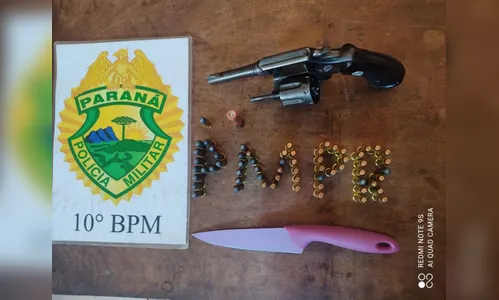 PM prende americano por posse irregular de arma de fogo em Apucarana