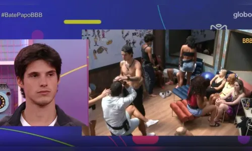 Eliminado, Gabriel revê cenas com Bruno na casa e diz: ''Fui infeliz''
