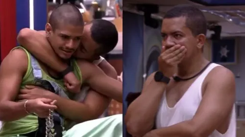 Gabriel pareceu incomodado com as atitudes de Bruno