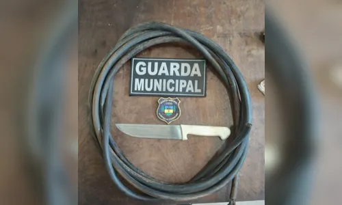 Homem é preso furtando fios subterrâneos da Praça São Francisco