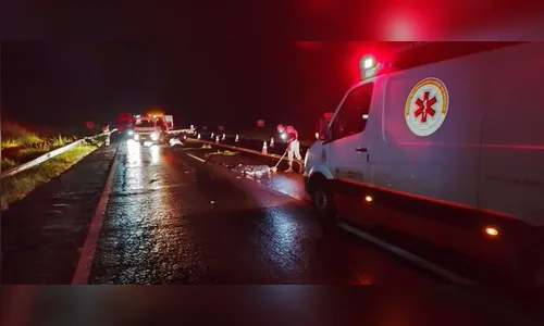 Motociclista morre após queda e atropelamento na PR-444