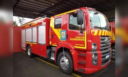 Capotamento é registrado em Cambira e mobiliza Corpo de Bombeiros