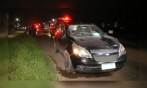 Mulher morre atropelada ao atravessar rodovia no Paraná
