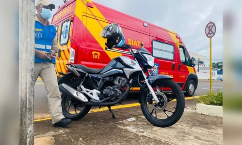 Idosa é atropelada por moto em bairro de Apucarana