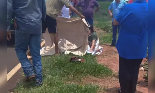 Professor aposentado morre atropelado por caminhão na PR-496