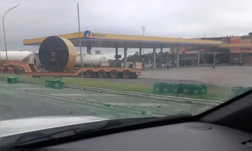 Heineken lamenta acidentes com caminhoneiro que perdeu carga; entenda