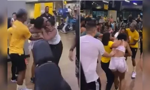 Mulheres brigam em academia e uma morde o rosto da outra; vídeo