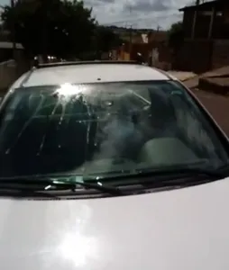 O dono do carro disse que deixou o veículo em frente a casa dele