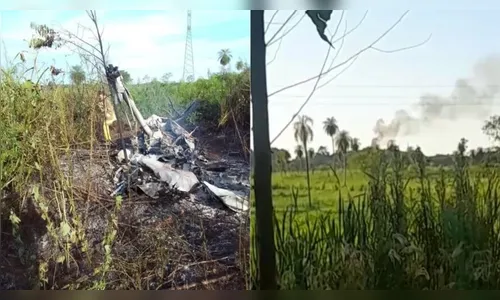Helicóptero brasileiro cai na fronteira e deixa dois mortos