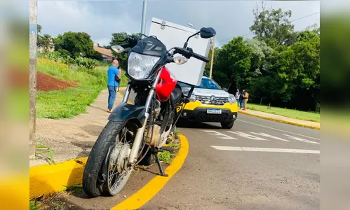 Acidente deixa motociclista ferido na Rua José Marchiori nesta sexta
