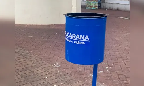 Prefeitura de Apucarana faz a troca de 92 lixeiras