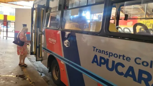 Ônibus circularam normalmente nesta segunda