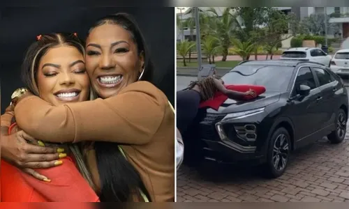 Ludmilla presenteia mãe com carro de luxo de R$ 245 mil; vídeo