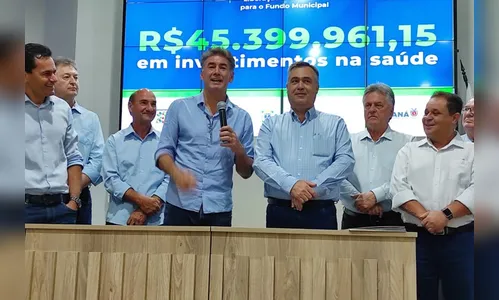 Paraná libera R$ 45 milhões para investimentos em saúde