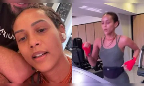 Taís Araújo volta a correr após 13 anos e mostra treino
