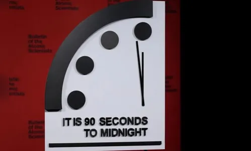 Relógio do juízo final avança e chega aos 90 segundos da meia-noite