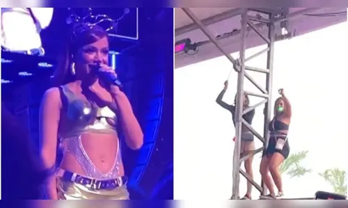 Anitta dá broncas em fãs durante show em Brasília e viraliza; Veja