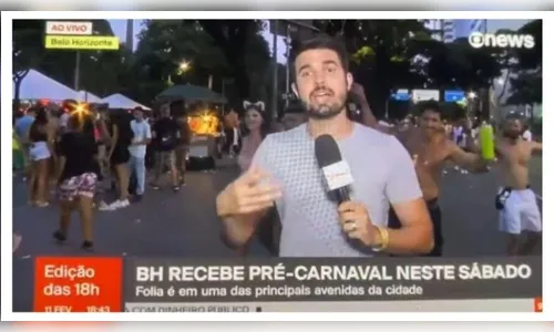 Repórter da Globo passa por saia justa durante ao vivo; veja