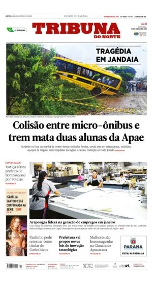 Edição do dia 10 de março de  2023