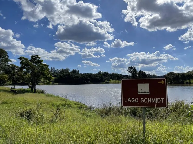 Lago Schmidt é uma das represas classificadas de alto risco, conforme critérios do IAT