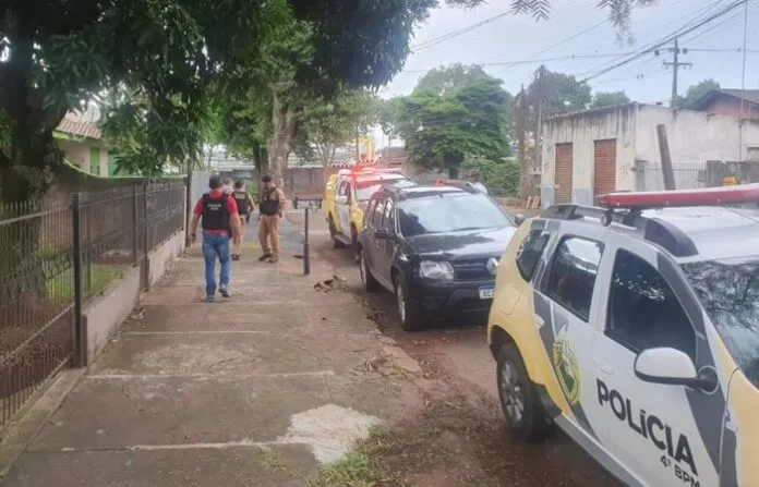 O homem estava em uma casa no Jardim Progresso