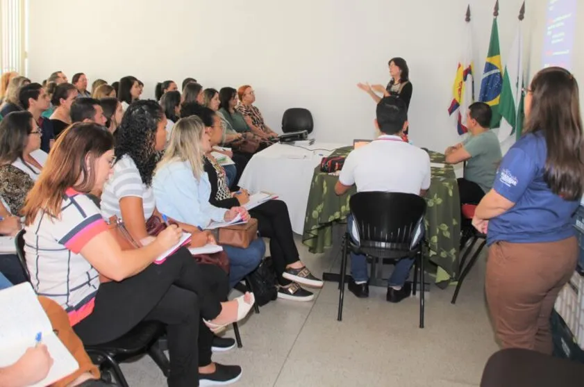 O prefeito falou sobre a importância da formação continuada dos servidores públicos