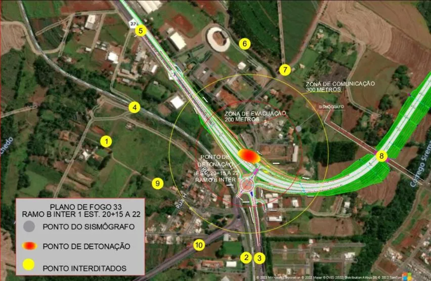 A ação é para dar prosseguimento às obras do Contorno de Jandaia do Sul.