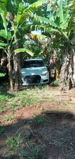 Audi foi encontrado na região do Contorno Sul pela Guarda Municipal