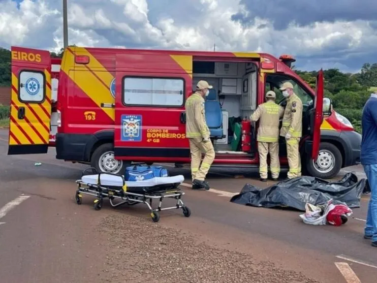 O acidente aconteceu na tarde desta quarta-feira (22), em Marechal Cândido Rondon.