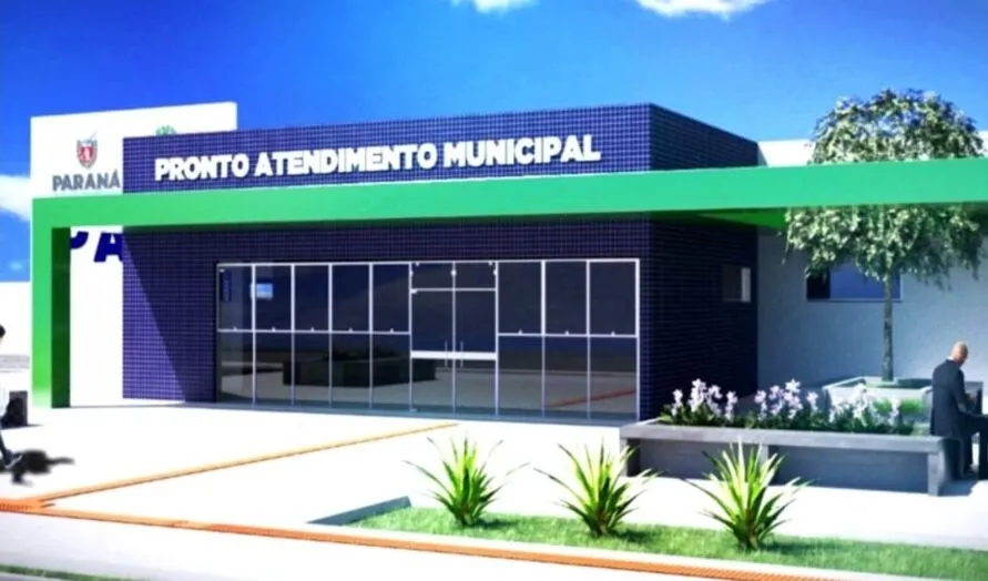 Projeto do futuro prédio do Pronto Atendimento Municipal PAM