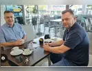 Cafezinho: Paulo Vital e Beto Preto se encontram