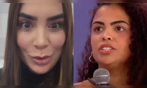 ''Lei do retorno'', diz Naiara Azevedo sobre eliminação de Paula