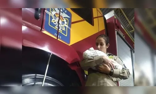 Bombeiros salvam bebê de 9 dias que estava engasgada no PR