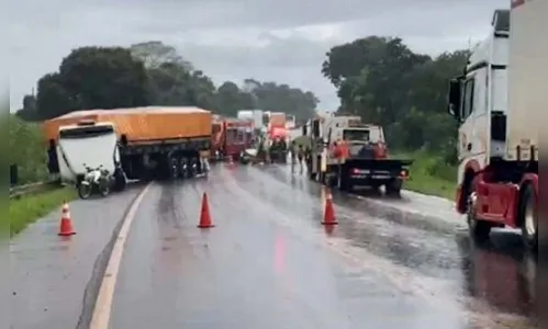 Acidente deixa um morto e uma criança em estado grave na BR-369
