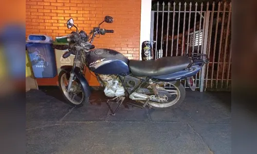 PM de Apucarana prende jovem que comprou moto furtada