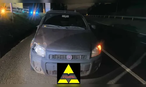 Pedestre morre após ser atropelado por dois carros na PR-445