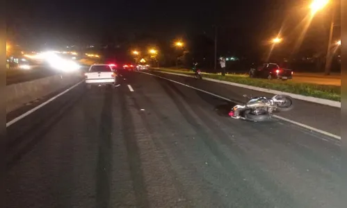 Motociclista morre após acidente com dois carros na PR-445 em Londrina
