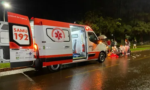 Motociclistas ficam gravemente feridos após acidente na região