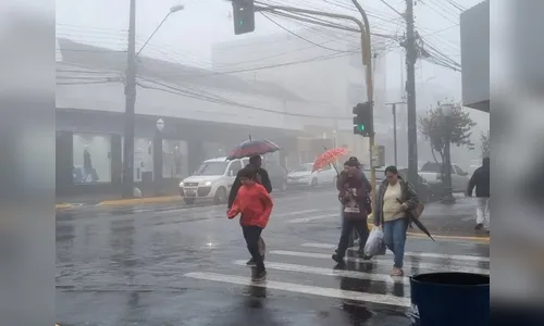 Paraná tem alerta laranja para tempestades com ventos de até 100 km/h