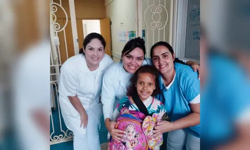 Criança vítima do acidente entre ônibus e trem em Jandaia recebe alta