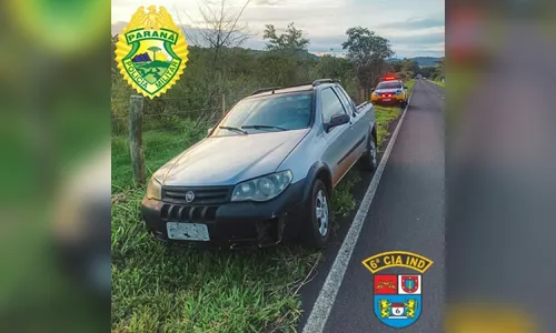 Caminhonete furtada em São Pedro do Ivaí é encontrada em Grandes Rios
