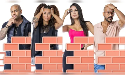 BBB 23: Cezar, Domitila, Larissa e Ricardo disputam o nono paredão