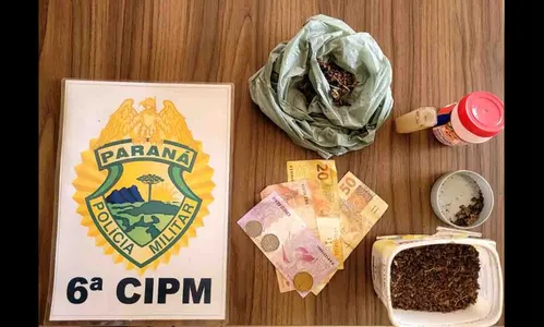 PM prende suspeitos de tráfico de drogas em Jardim Alegre