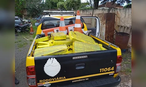 Câmeras flagram traficante tentando fugir da polícia no Paraná; veja