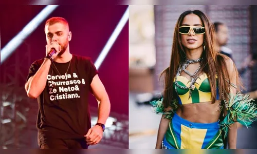 Zé Neto pede desculpas à Anitta após polêmica da tatuagem no tororó