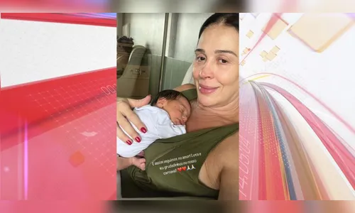 Claudia Raia aproveita o carnaval ao lado do filho Luca: 'Grudadinhos'