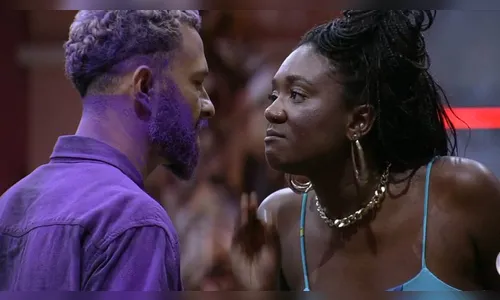Discussão de Fred e Sarah acaba com bronca de Tadeu Schmidt