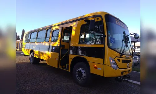 Motorista fica ferida após acidente com ônibus escolar em Apucarana